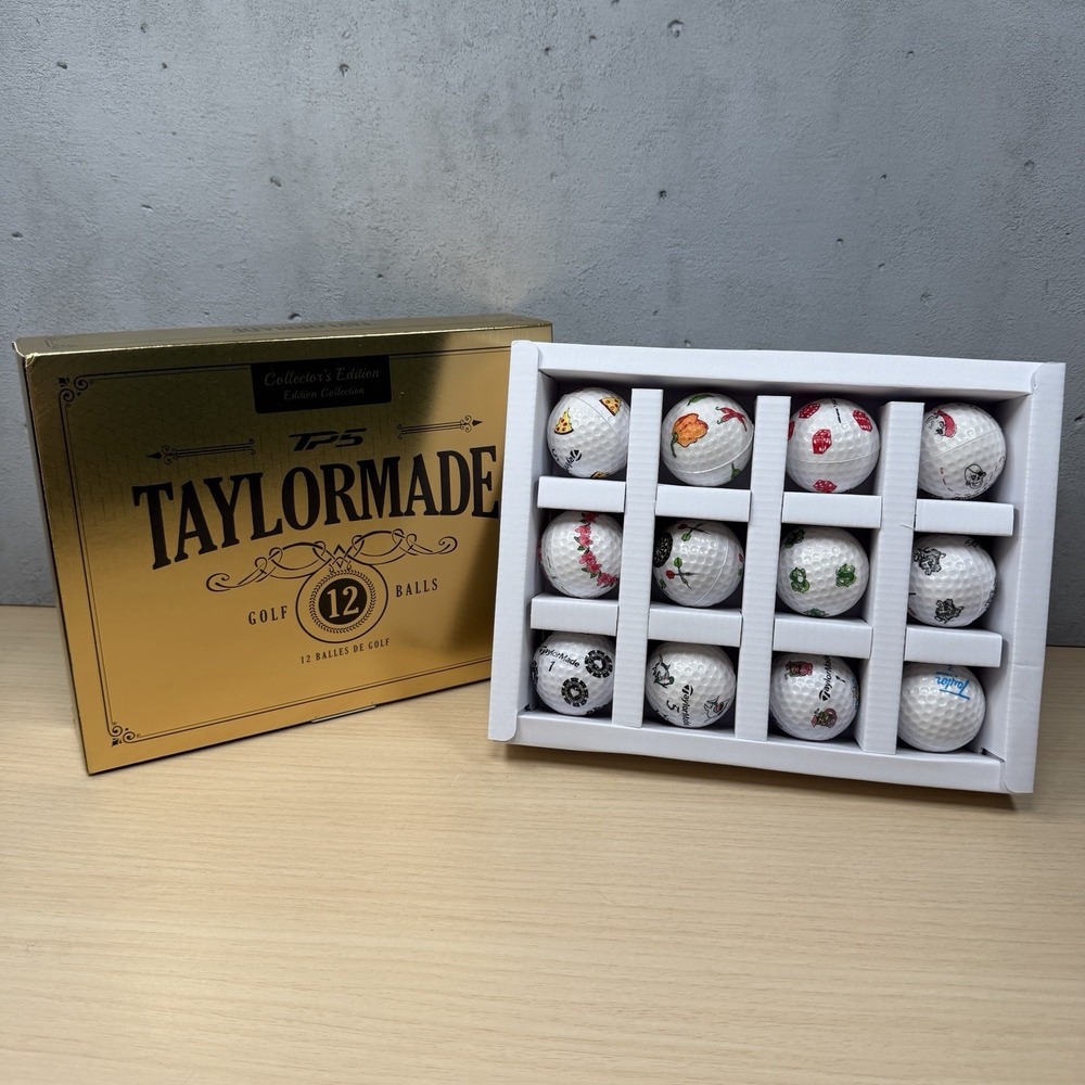 TaylorMade TP5 Collector's Edition Golf Balls - 1 Dozen (12 balls) Foam Balls